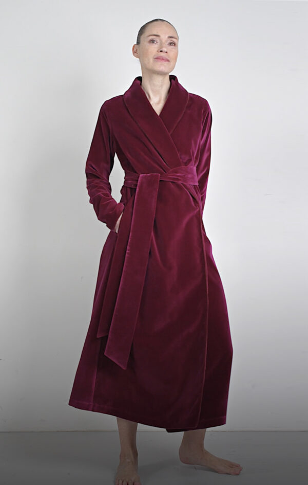 Morgenmantel, Brombeer