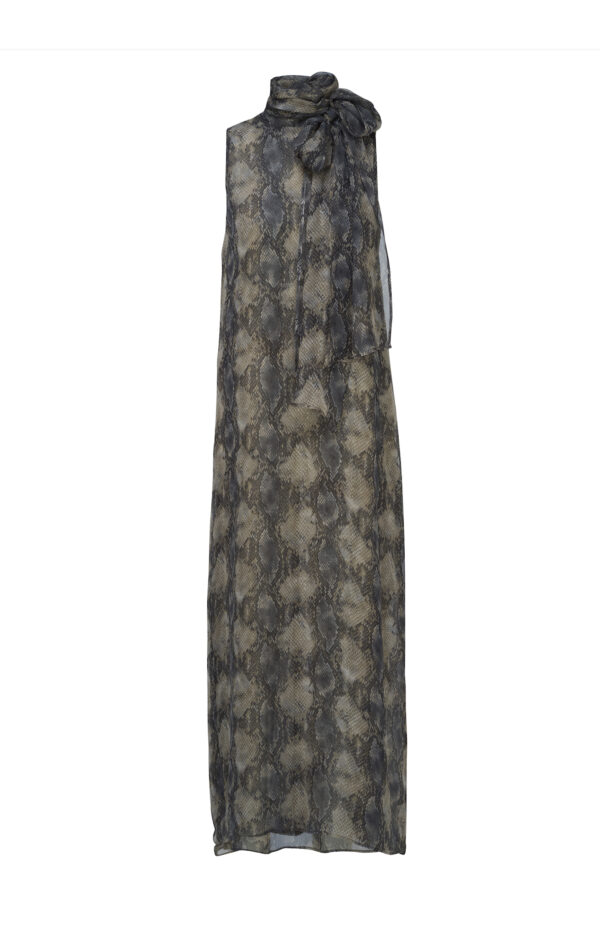 Kleid mit Schluppe (Schlange)